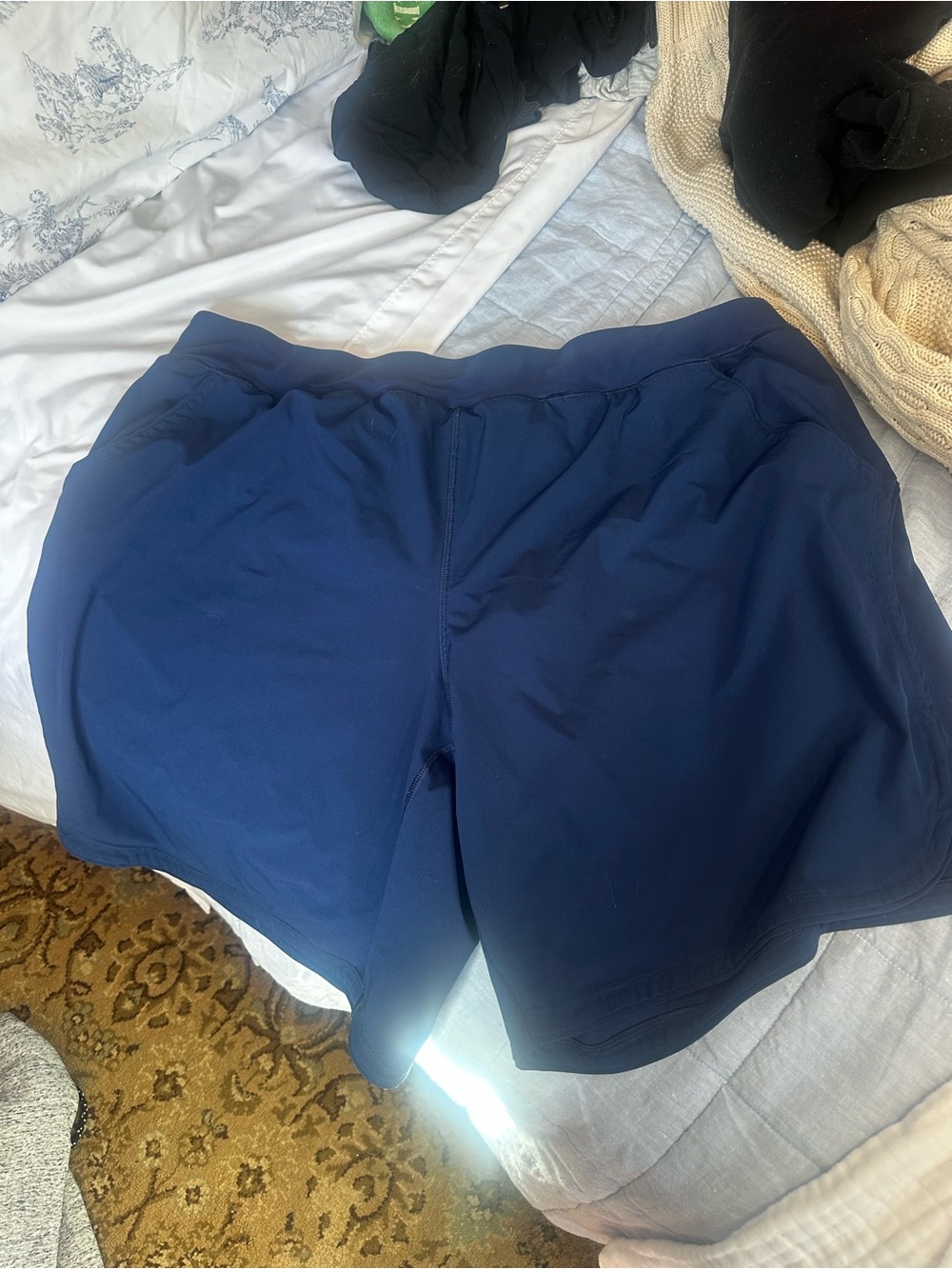 Lands End Navy Board Shorts
